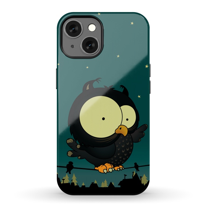 iPhone 13 StrongFit Little Owl by Mangulica