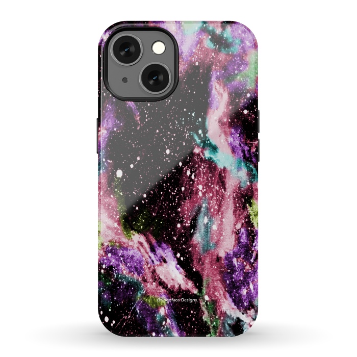 iPhone 13 StrongFit Cotton Candy Galaxy by Gringoface Designs