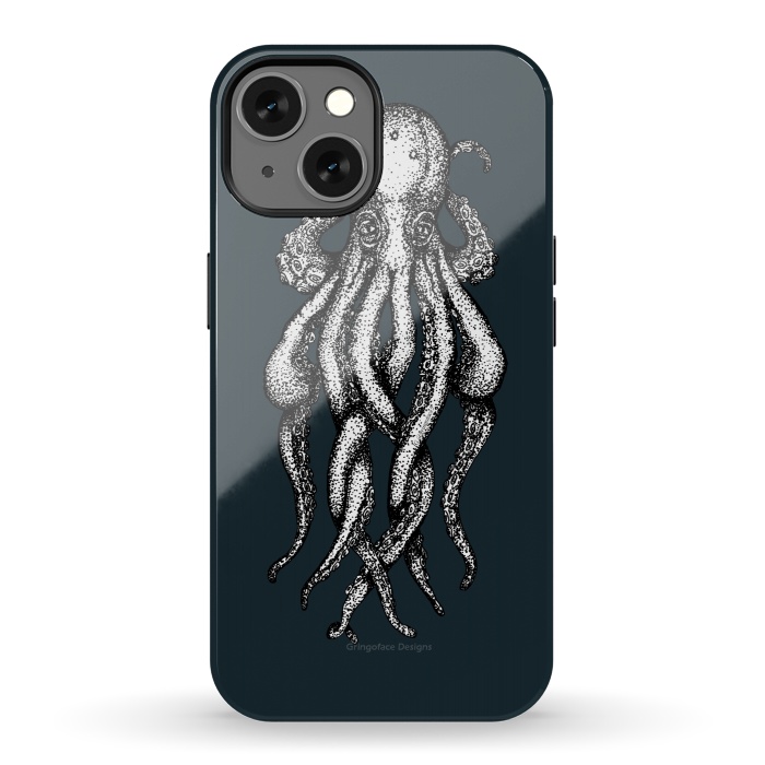 iPhone 13 StrongFit Octopus 1 by Gringoface Designs
