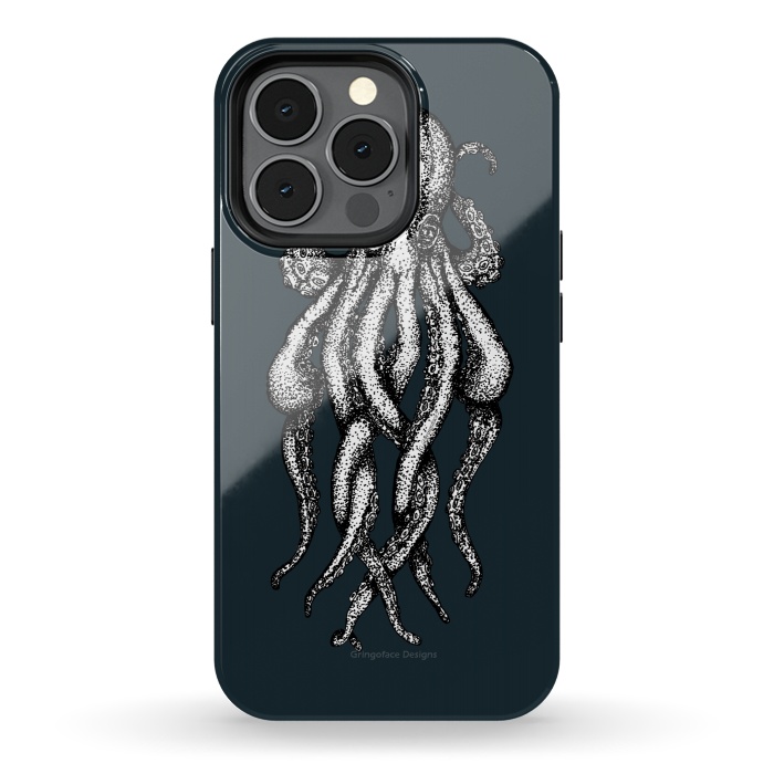 iPhone 13 pro StrongFit Octopus 1 by Gringoface Designs