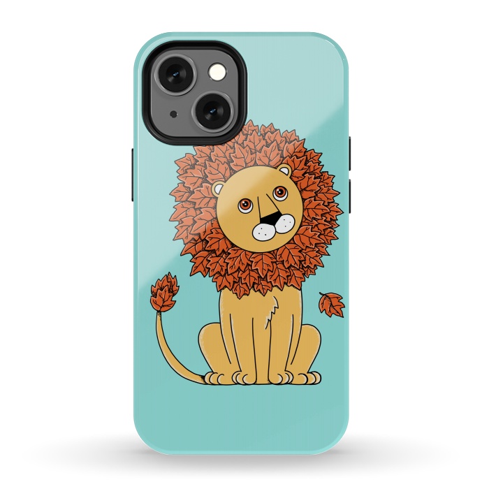 iPhone 13 mini StrongFit Lion by Coffee Man
