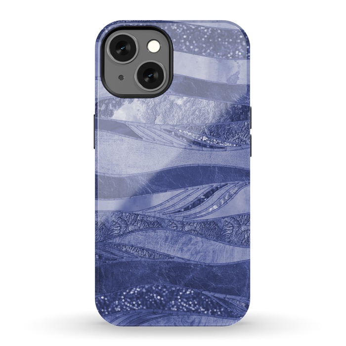 iPhone 13 StrongFit Wavy Glamour Lines 2 by Andrea Haase