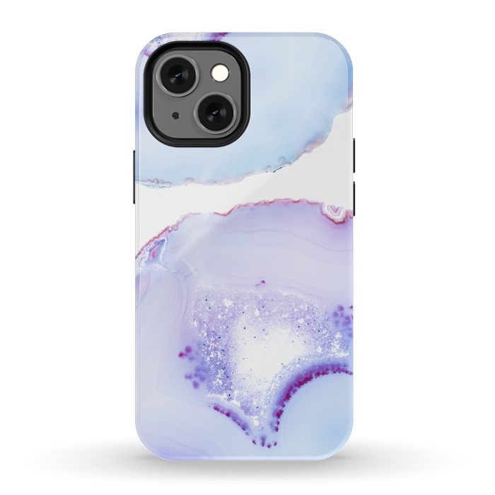 iPhone 13 mini StrongFit Blue Marble Dance by  Utart