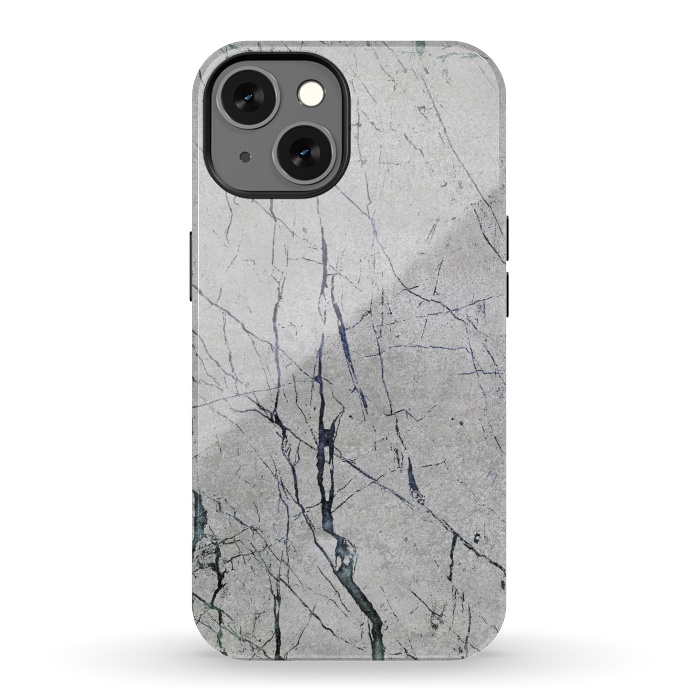 iPhone 13 StrongFit Marbled Concrete by Andrea Haase