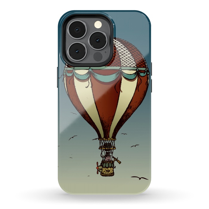 iPhone 13 pro StrongFit Fantastic voyage of Mr.Pig by Mangulica