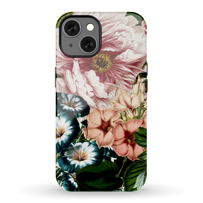 iPhone 13 StrongFit Vintage Peony and Little Bell by  Utart