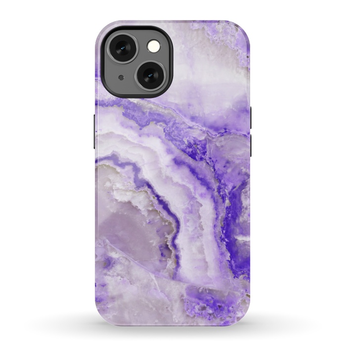 iPhone 13 StrongFit Ultra Violet Veined Marble by  Utart