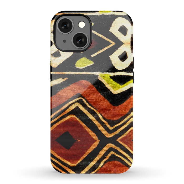 iPhone 13 StrongFit Africa Design Fabric Texture by BluedarkArt