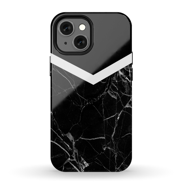 iPhone 13 mini StrongFit Glam Marble by ''CVogiatzi.