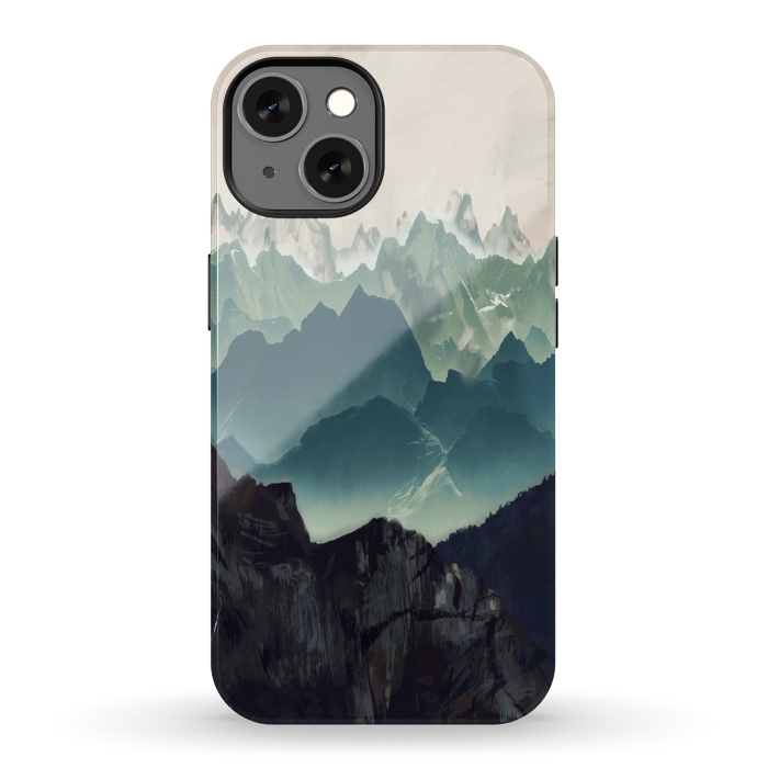 iPhone 13 StrongFit Shades of Mountain by ''CVogiatzi.