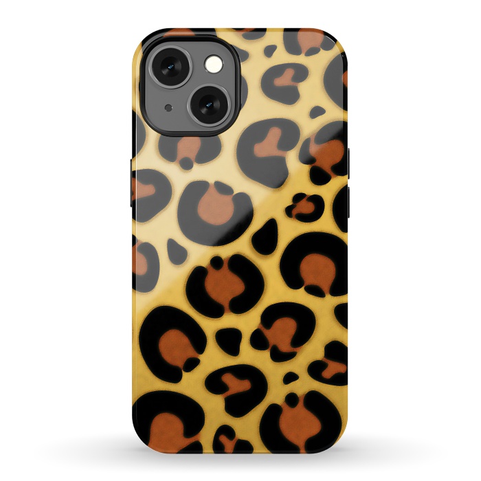 iPhone 13 StrongFit Jaguar Leopard Fur Texture by BluedarkArt