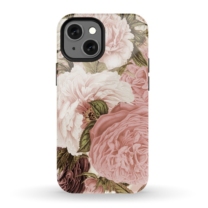 iPhone 13 mini StrongFit Vintage Roses by  Utart