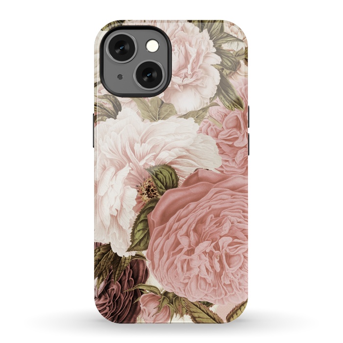 iPhone 13 StrongFit Vintage Roses by  Utart