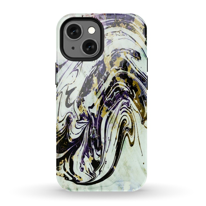 iPhone 13 mini StrongFit artistic marble by haroulita