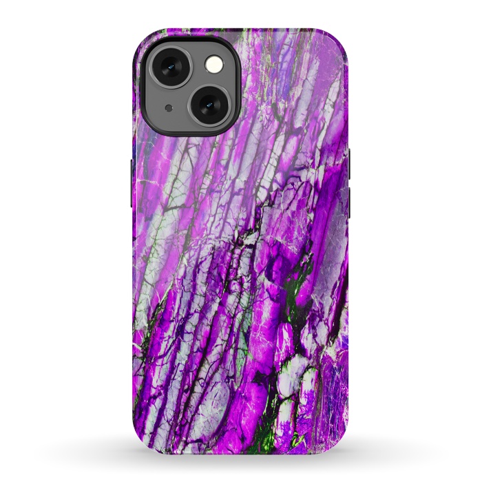 iPhone 13 StrongFit ultra violet texture marble by haroulita