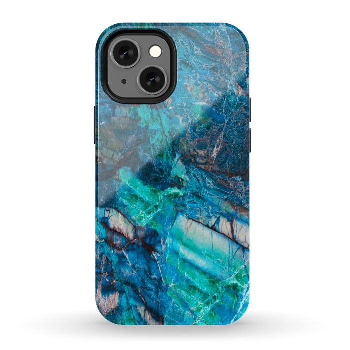 iPhone 13 mini StrongFit sea marble by haroulita