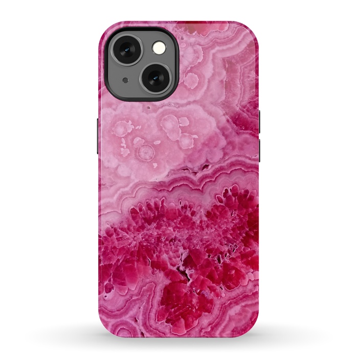 iPhone 13 StrongFit Strong Pink Agate  by  Utart