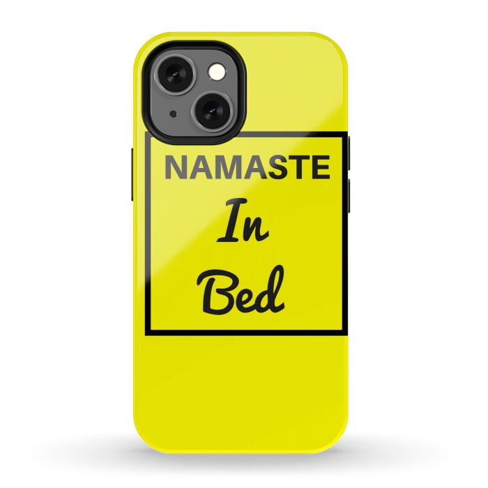 iPhone 13 mini StrongFit namaste in bed by MALLIKA