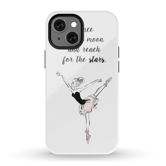 iPhone 13 mini StrongFit Little Ballerina Dance Quote by Martina
