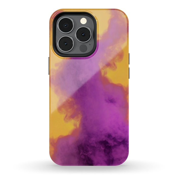 iPhone 13 pro StrongFit Ultraviolet Fumes by Gringoface Designs