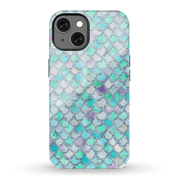 iPhone 13 StrongFit Hand drawn mermaid scales  by  Utart