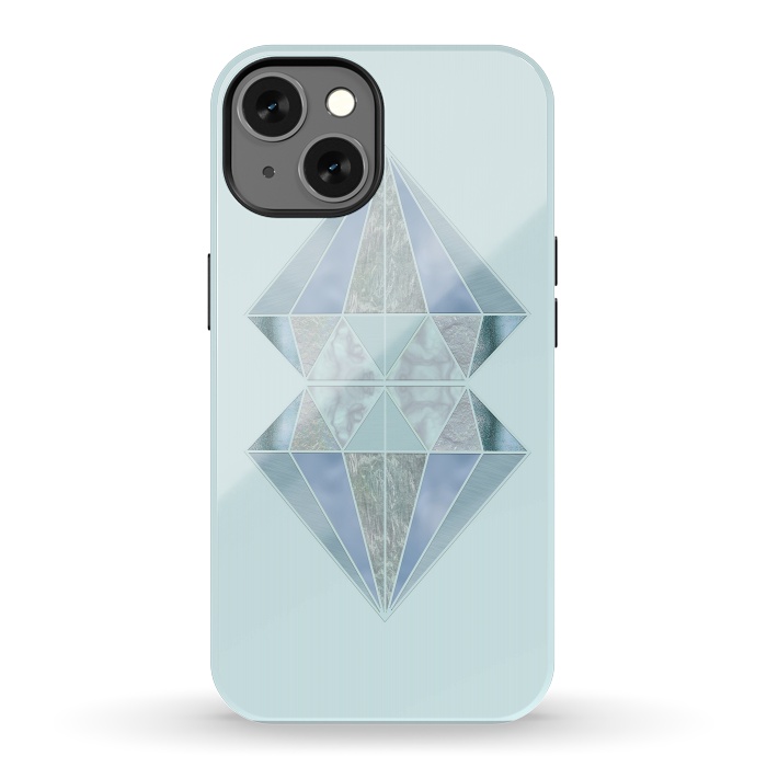 iPhone 13 StrongFit Glamorous Gemstone Diamonds by Andrea Haase