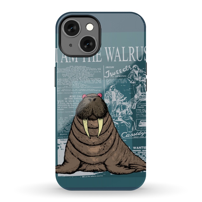 iPhone 13 StrongFit I am the walrus by Mangulica