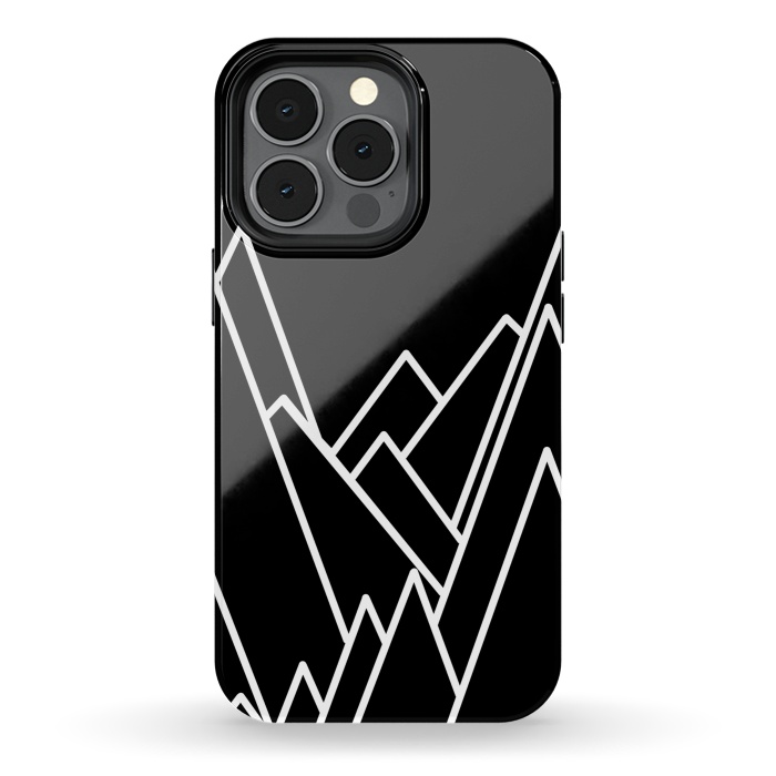 iPhone 13 pro StrongFit Outline peaks by Steve Wade (Swade)