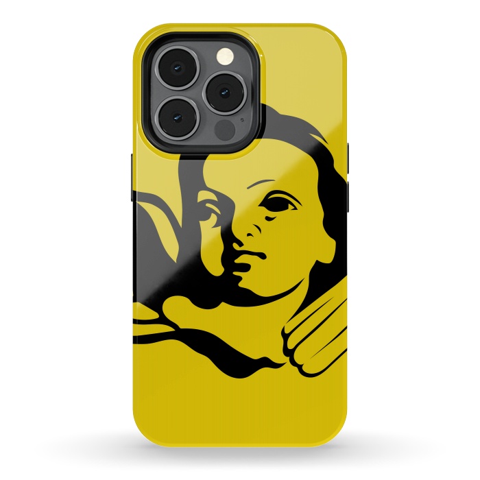 iPhone 13 pro StrongFit Baroque Angel by Majoih