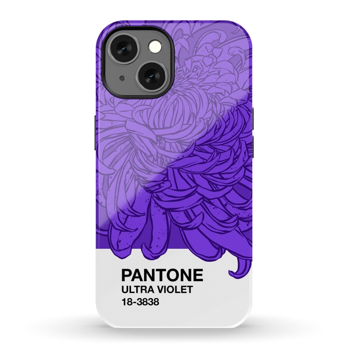 iPhone 13 StrongFit Pantone ultra violet  by Evgenia Chuvardina