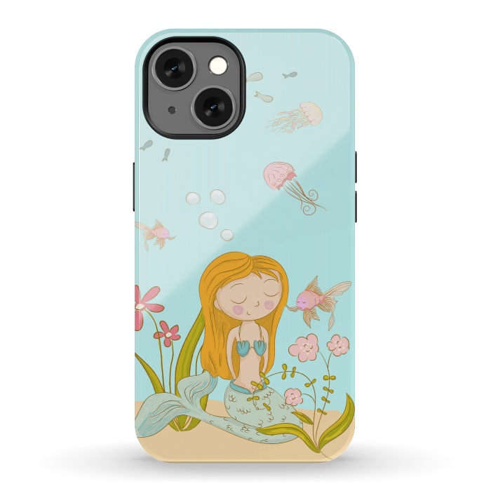 iPhone 13 StrongFit Little Mermaid by  Utart