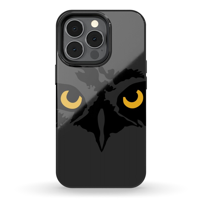 iPhone 13 pro StrongFit Dark Owl by Majoih
