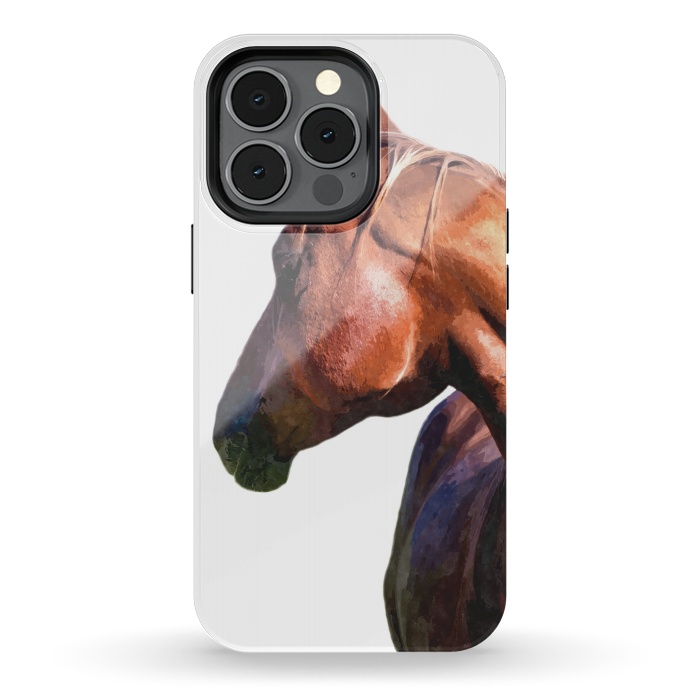 iPhone 13 pro StrongFit Horse Portrait by Alemi