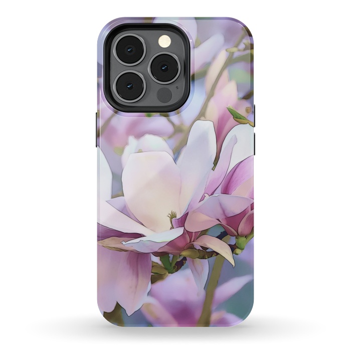 iPhone 13 pro StrongFit Magnolia Flower In Full Bloom by Andrea Haase