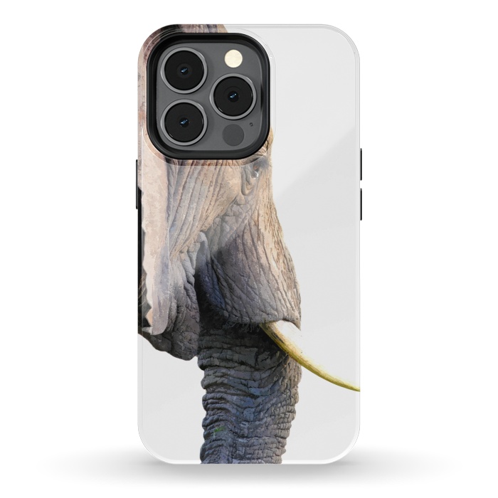 iPhone 13 pro StrongFit Elephant Profile by Alemi