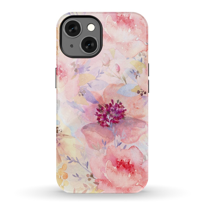 iPhone 13 StrongFit Summer Flowers Pattern by  Utart