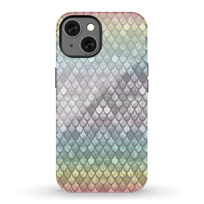 iPhone 13 StrongFit Pretty Mermaid Scales 11 by Angelika Parker