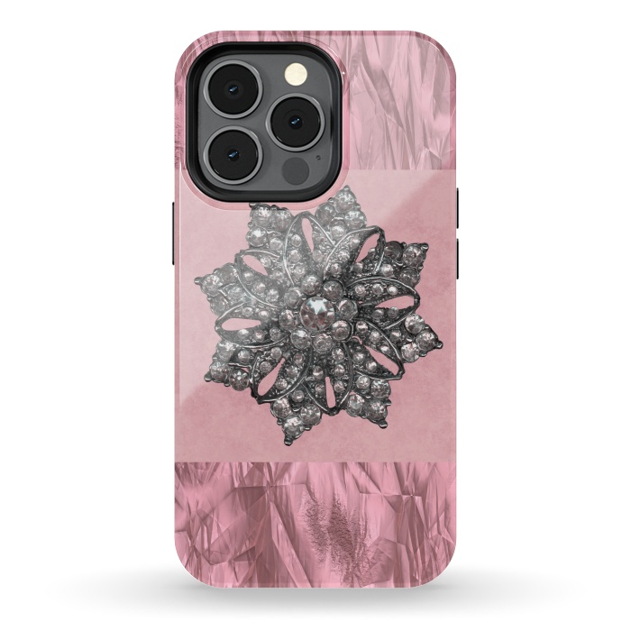 iPhone 13 pro StrongFit Embellishment On Rose Gold 2 by Andrea Haase