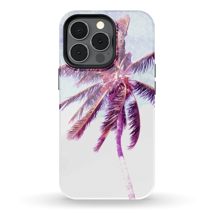iPhone 13 pro StrongFit Palm Tree Tropical Illustration by Alemi