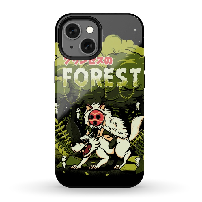 iPhone 13 mini StrongFit The Forest Princess by Ilustrata