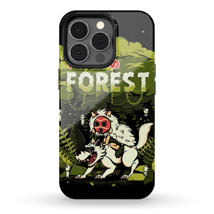 iPhone 13 pro StrongFit The Forest Princess by Ilustrata