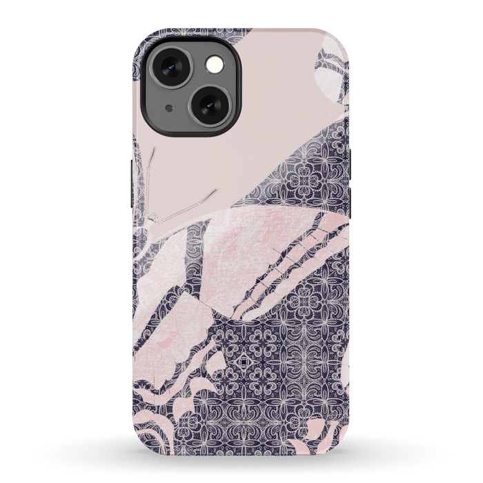 iPhone 13 StrongFit Rosy butterfly by Kashmira Baheti