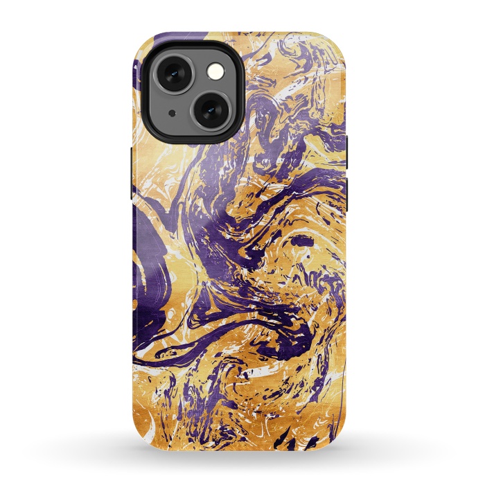 iPhone 13 mini StrongFit Abstract Marble by Art Design Works
