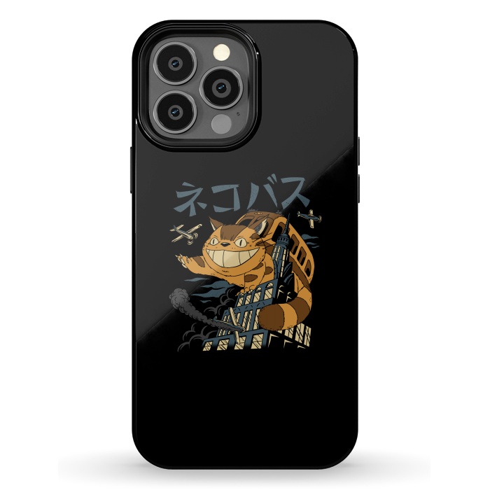 iPhone 13 Pro Max StrongFit Cat Bus Kong by Vincent Patrick Trinidad