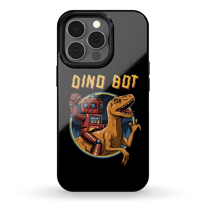 iPhone 13 pro StrongFit Dino Bot by Vincent Patrick Trinidad
