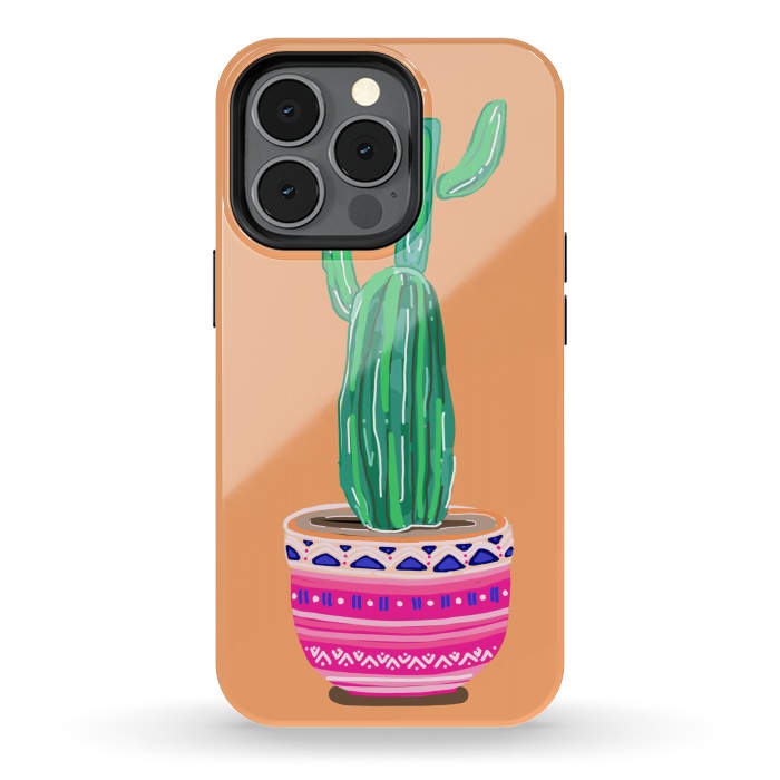iPhone 13 pro StrongFit Cacti Plant by MUKTA LATA BARUA