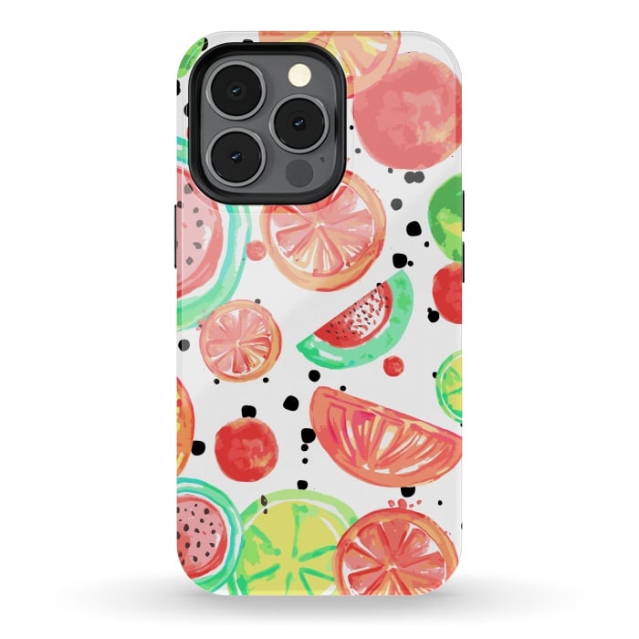 iPhone 13 pro StrongFit Summer Fruit Crush by MUKTA LATA BARUA