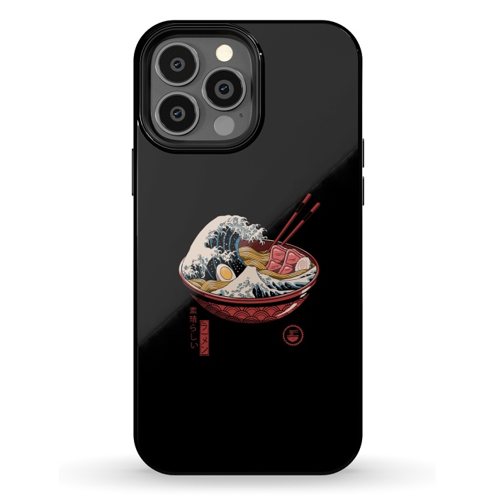 iPhone 13 Pro Max StrongFit Great Ramen Wave by Vincent Patrick Trinidad