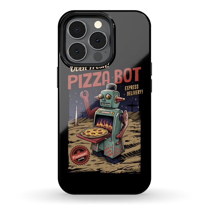 iPhone 13 pro StrongFit Pizza Bot by Vincent Patrick Trinidad