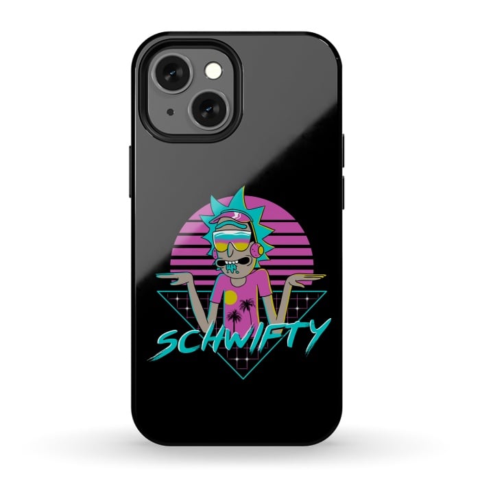 iPhone 13 mini StrongFit Rad Schwifty by Vincent Patrick Trinidad